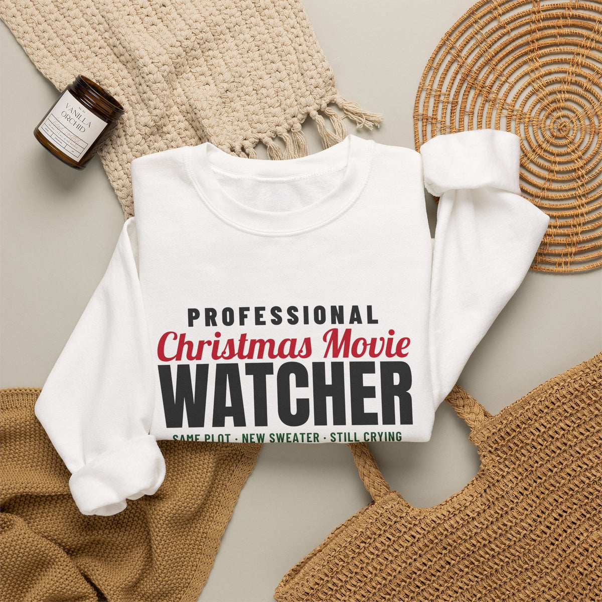 Christmas Movie Watcher Sweatshirt