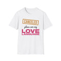 Canceled Plans Are My Love Language Funny Introvert T-Shirt – Gifted Porch, view 1