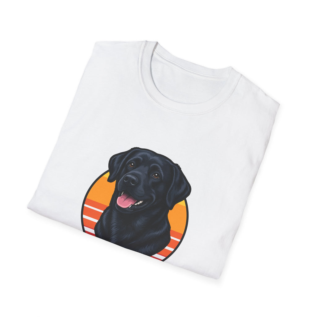 Black Lab Dog Dad Shirt