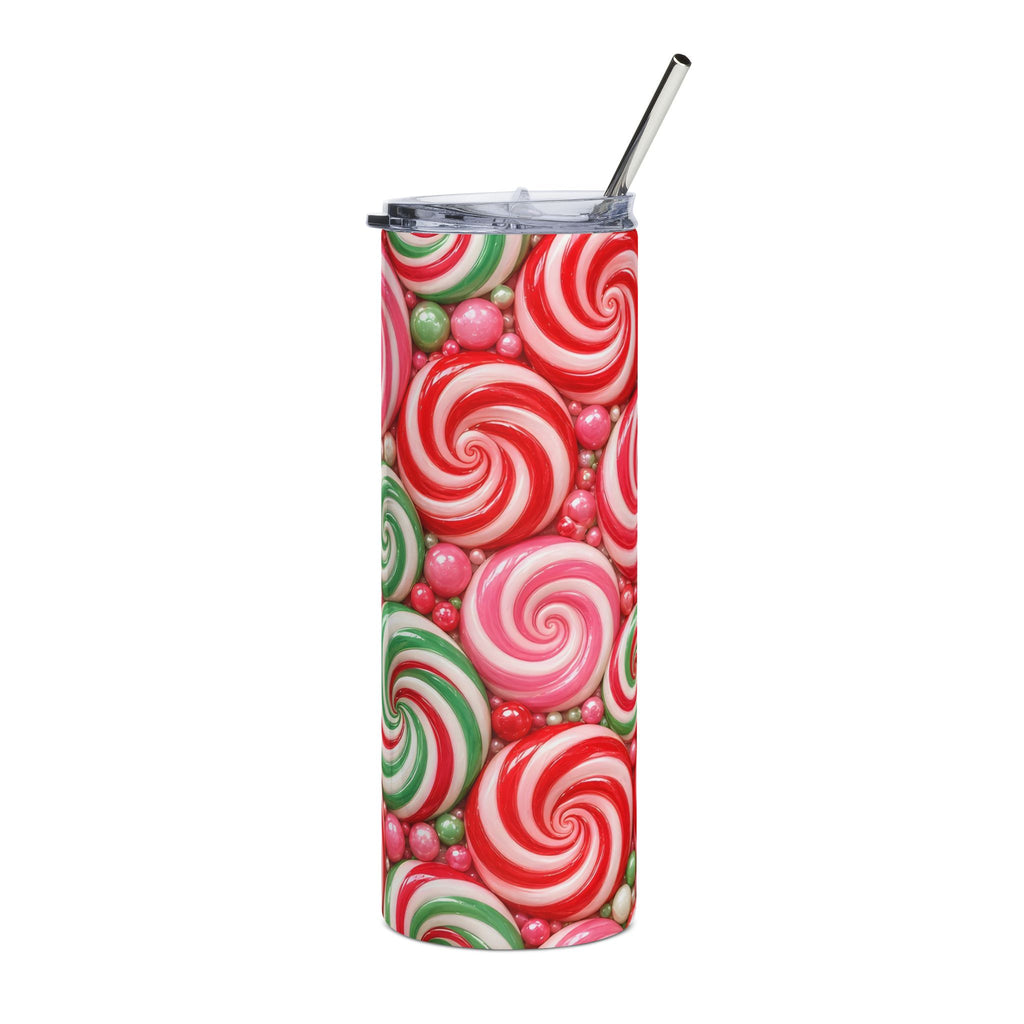 Peppermint Swirls 20oz Tumbler