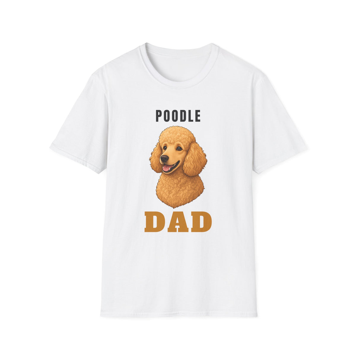 Poodle Dog Dad Shirt – Gifted Porch, view 1