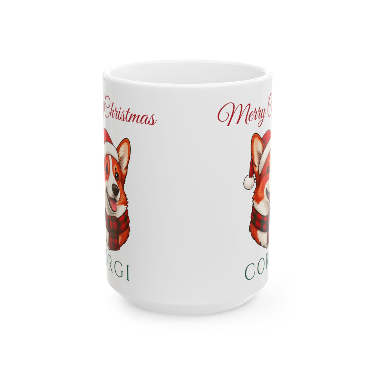 Corgi Dog Christmas Mug – Gifted Porch, view 3