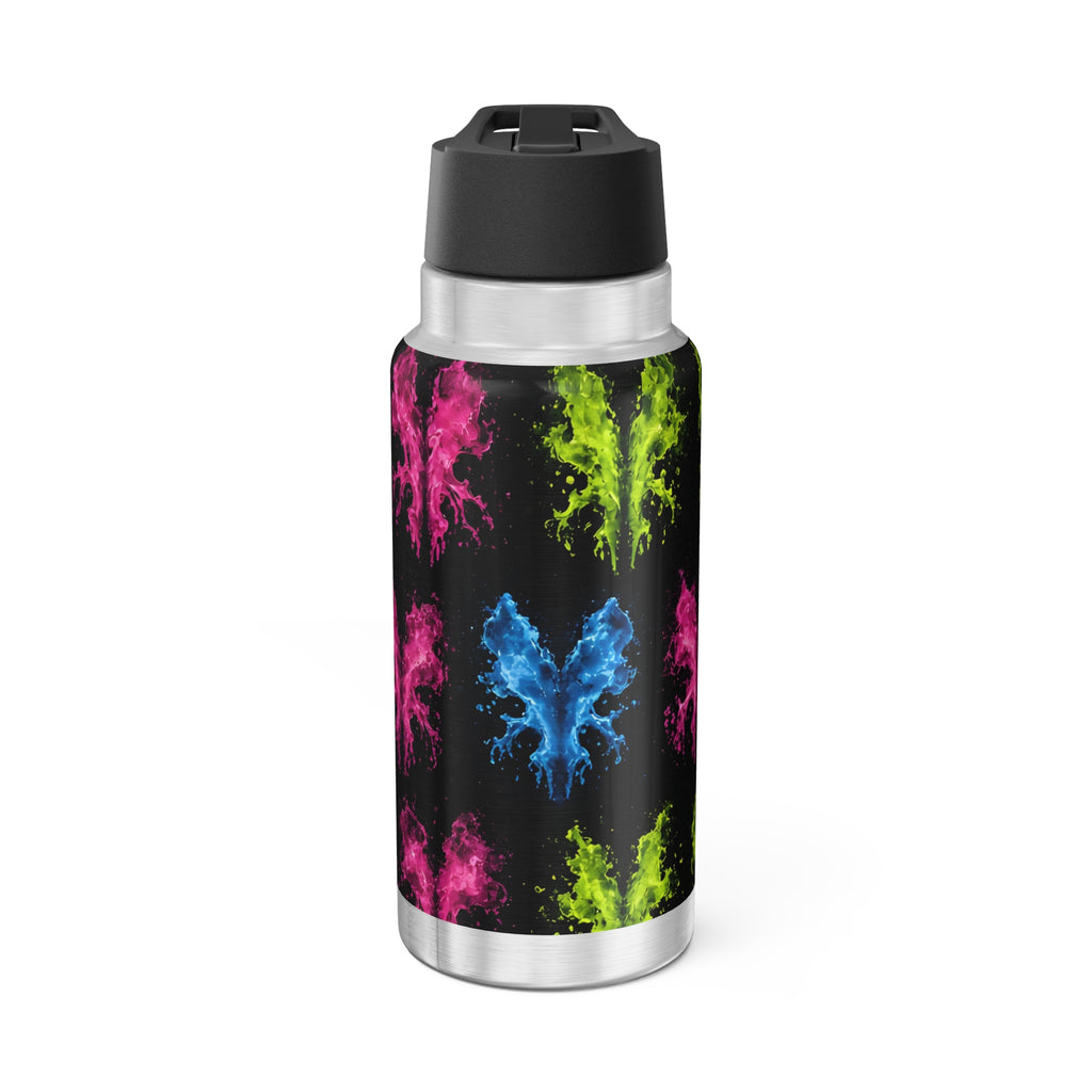 Neon Inkblots 32oz Tumbler
