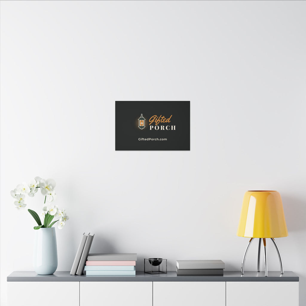 Gifted Porch Canvas Wall Art