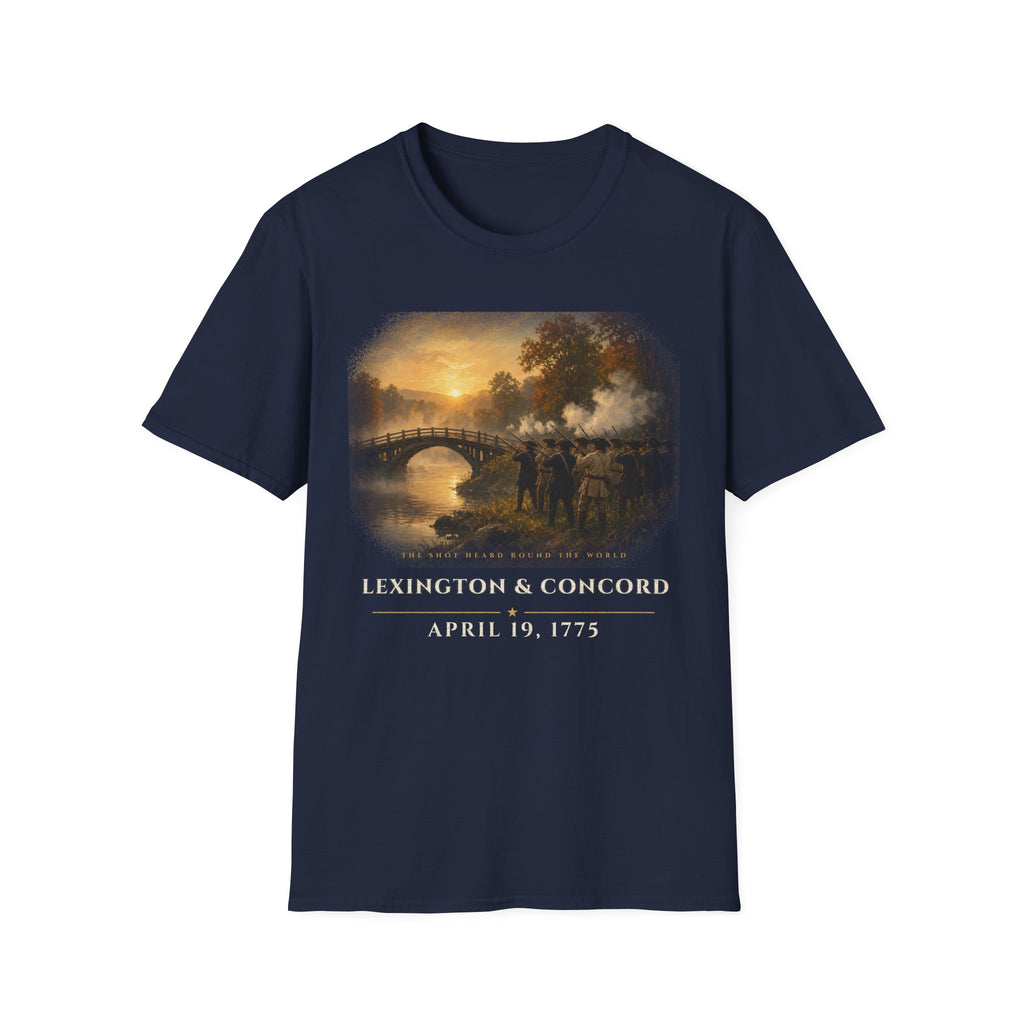 Lexington & Concord 1775 Tee – patriotic gift, photo 3