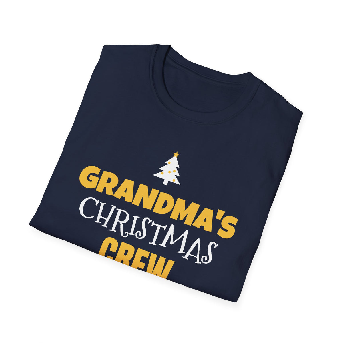 Grandma's Christmas Crew T-Shirt Family Matching Grandkids Holiday Gift Tee – Gifted Porch
