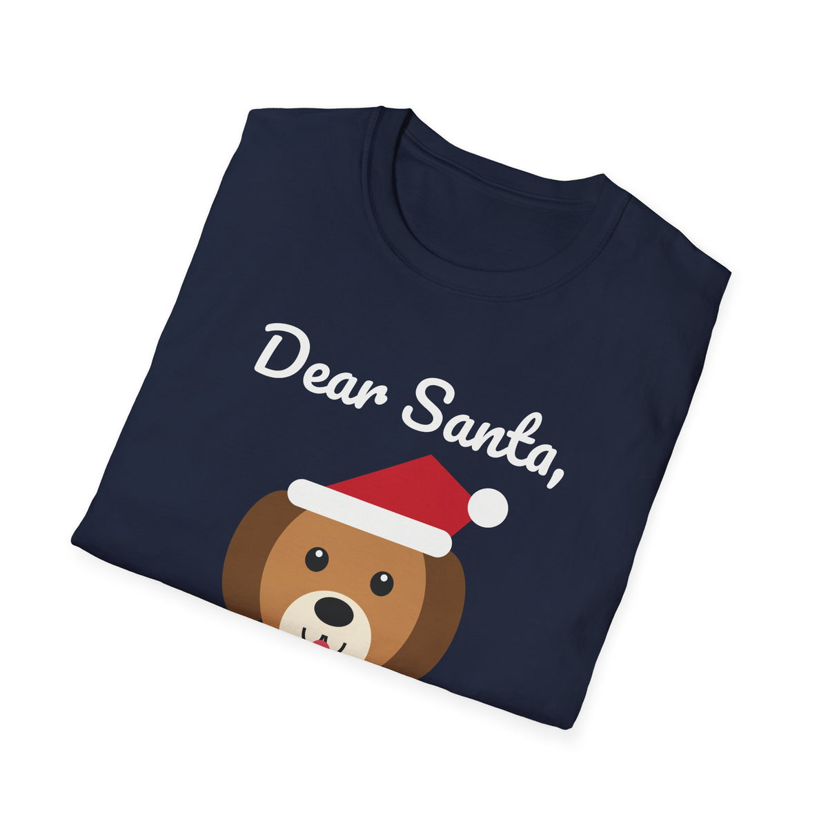 Dear Santa The Dog Did It Christmas Tee
