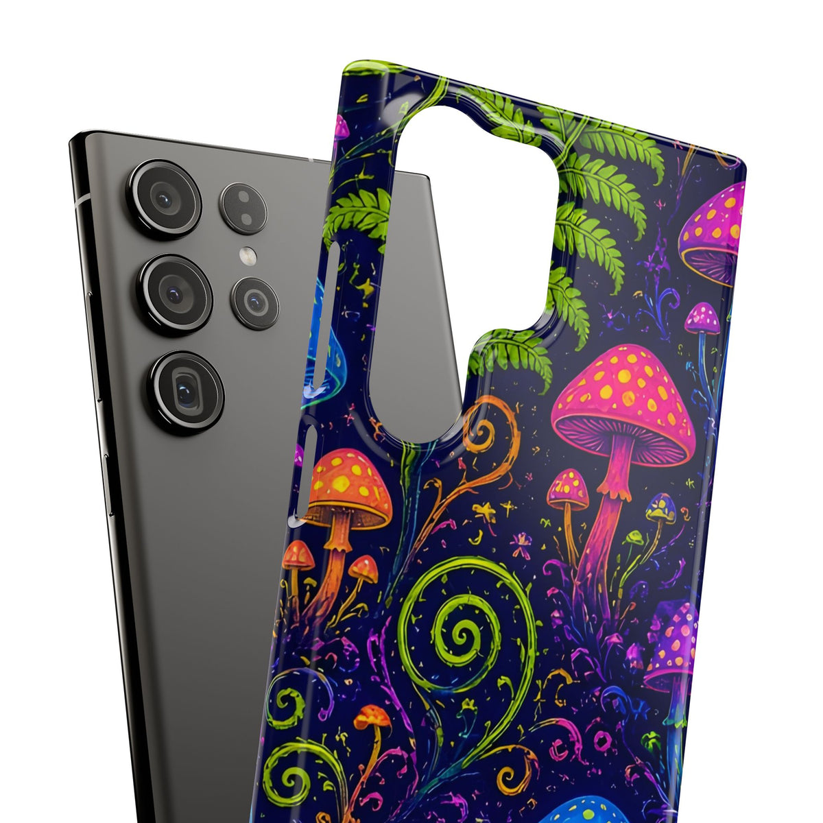 Trippy Mushroom Abstract Phone Case