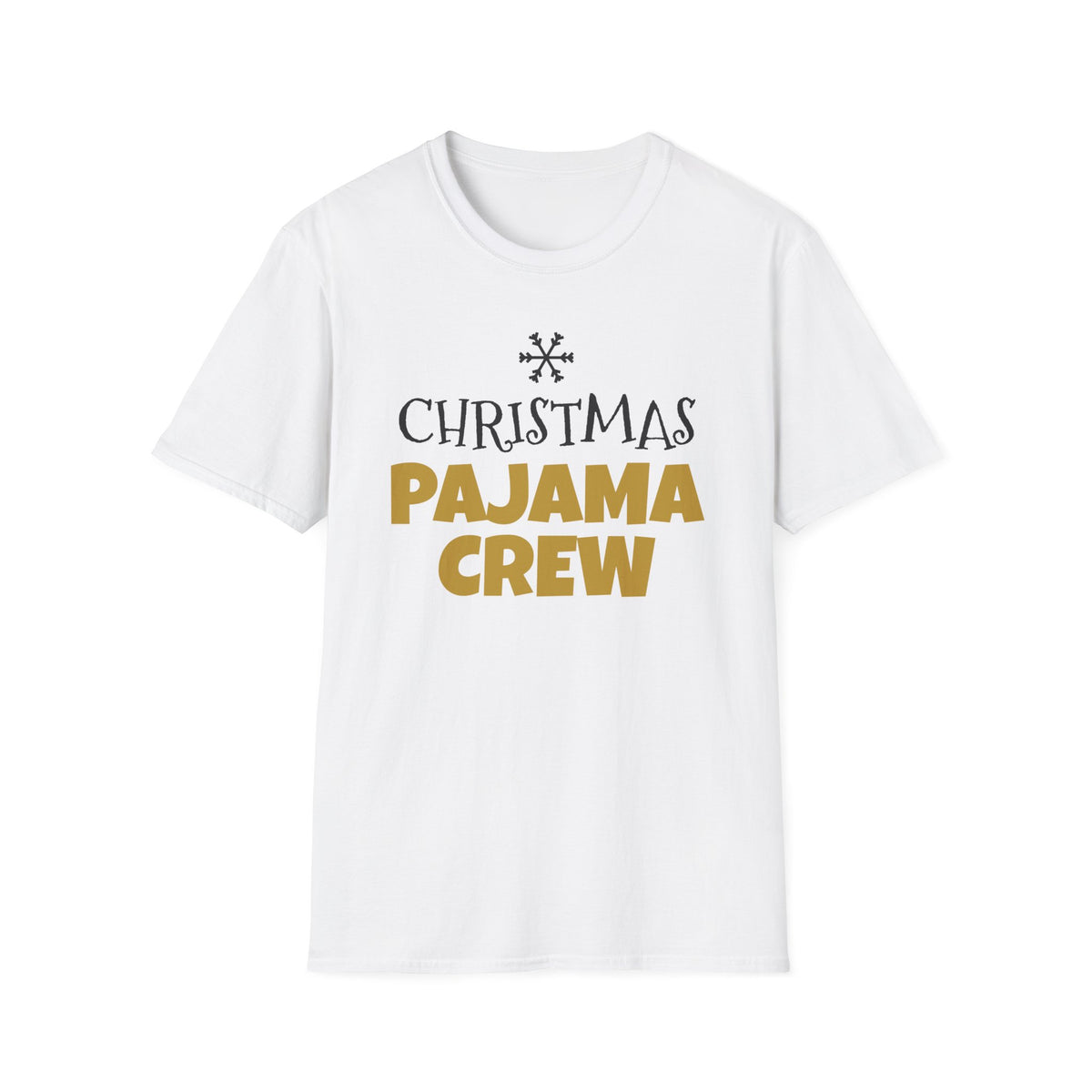 Christmas Pajama Crew T-Shirt Family Matching Holiday Group Photo Gift Tee – Gifted Porch