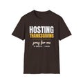 Hosting Thanksgiving Pray For Me Thanksgiving Mom T-Shirt – Gifted Porch, view 6