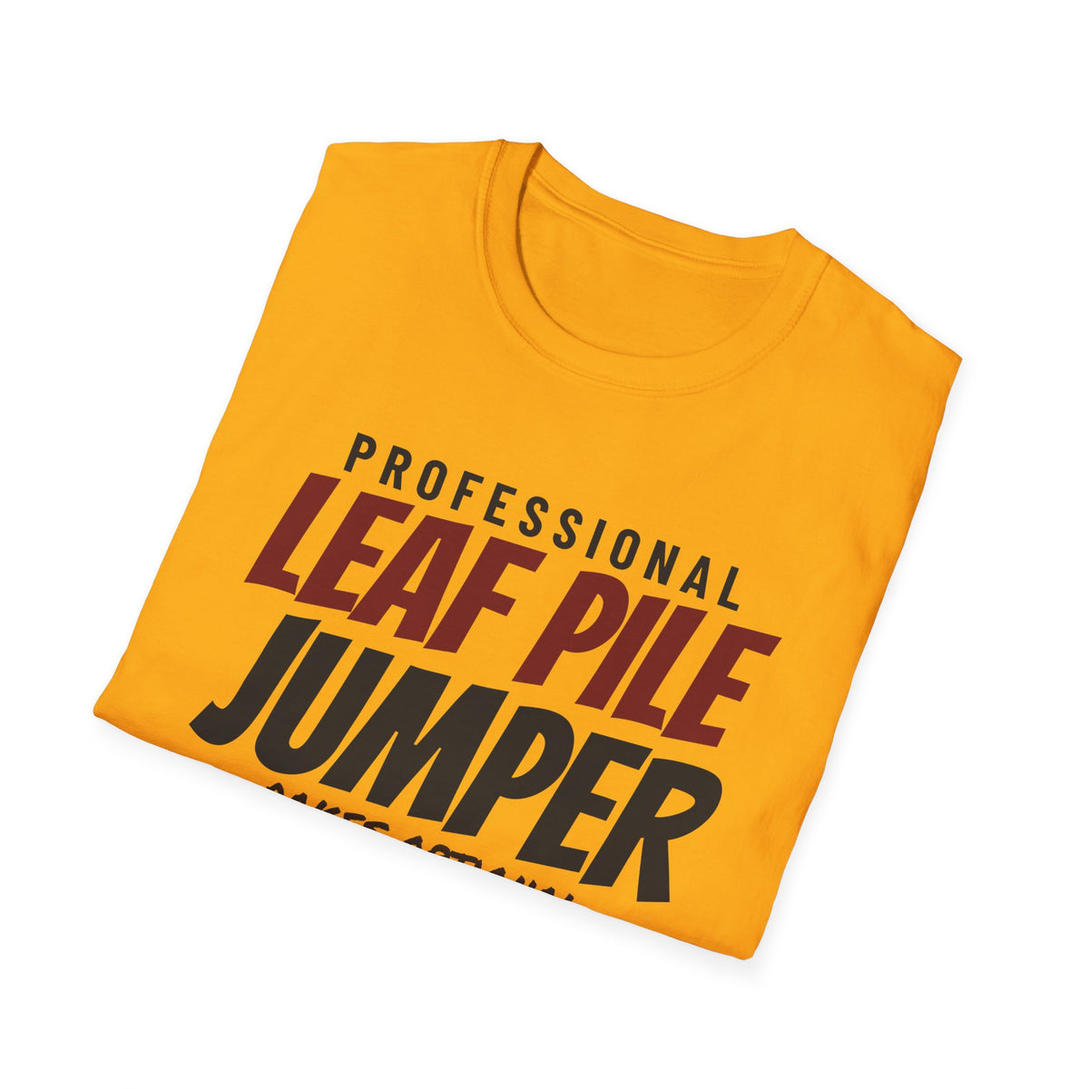 Professional Leaf Pile Jumper Funny Fall T-Shirt – Gifted Porch, view 15