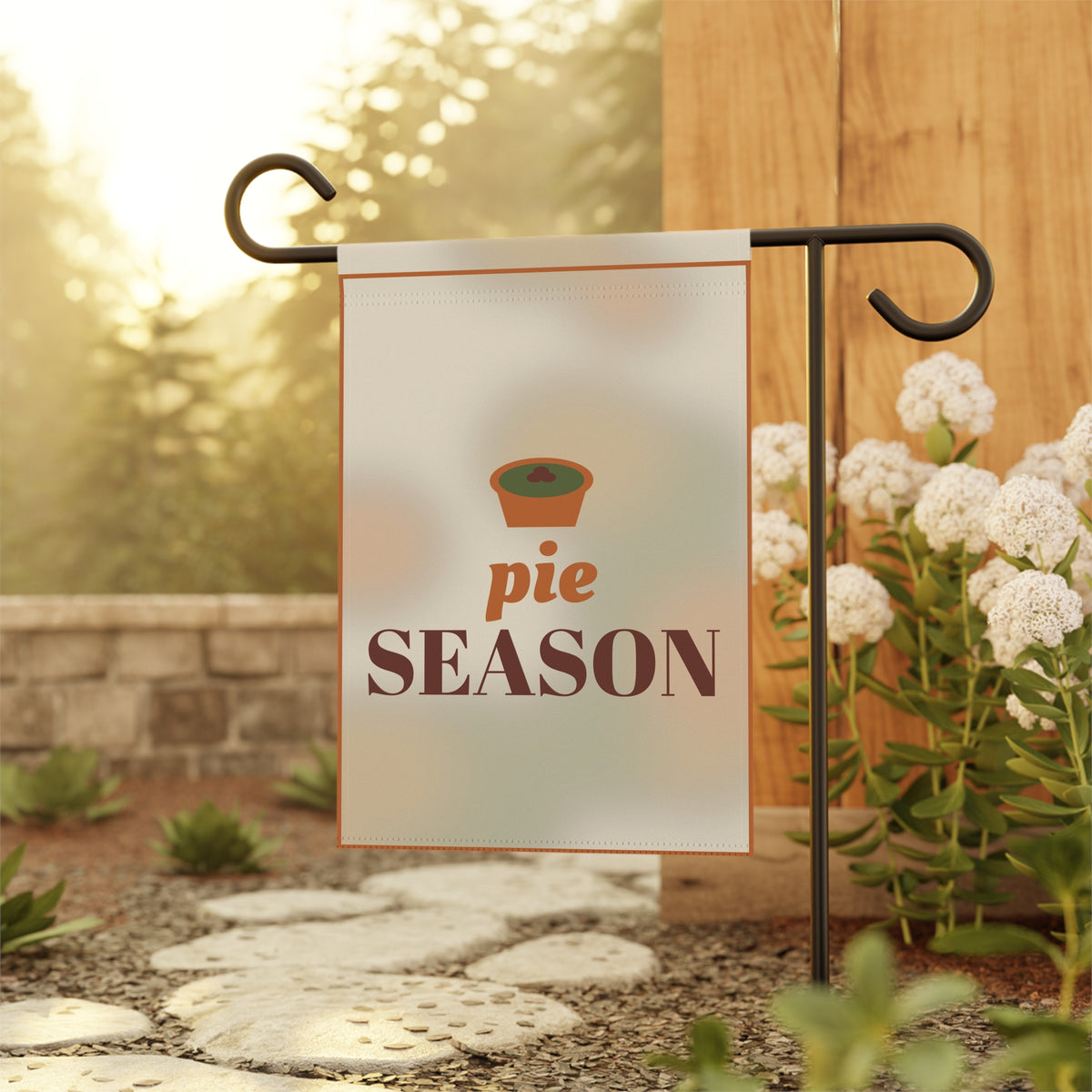 Pie Season Garden Flag