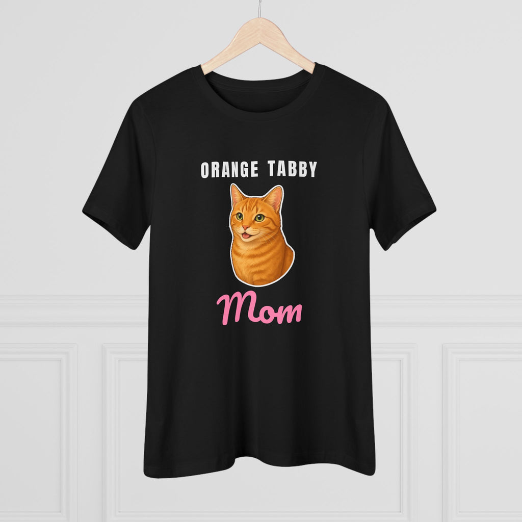 Orange Tabby Cat Mom Women's Tee