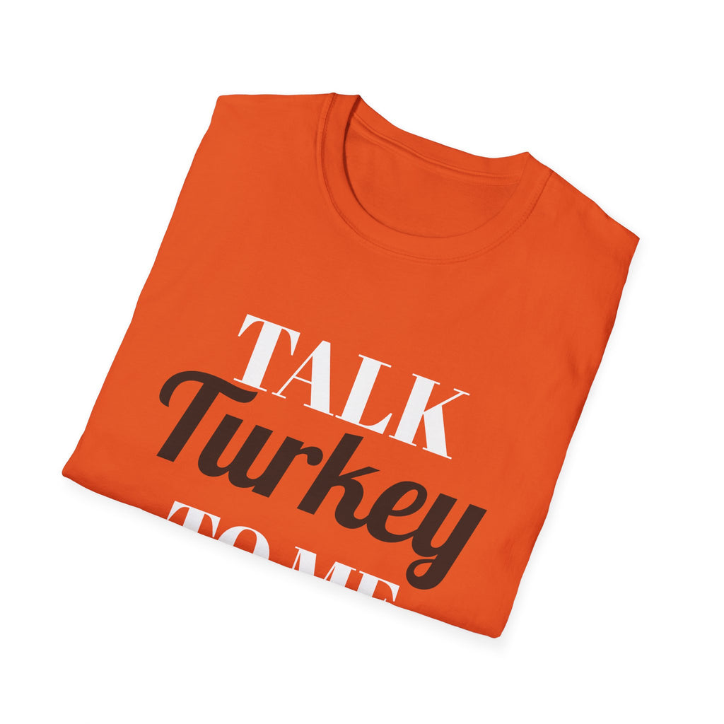 Talk Turkey To Me Funny Thanksgiving T-Shirt – Gifted Porch, view 18