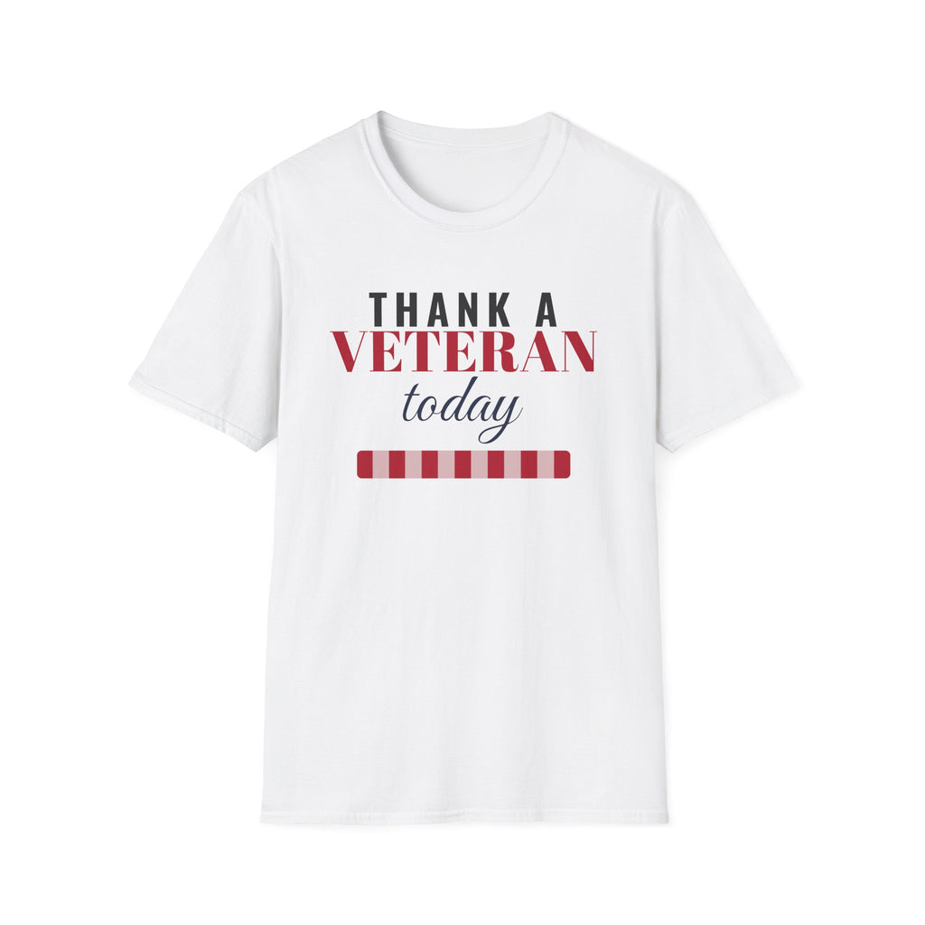 Thank A Veteran Today Patriotic T-Shirt – Gifted Porch, view 1