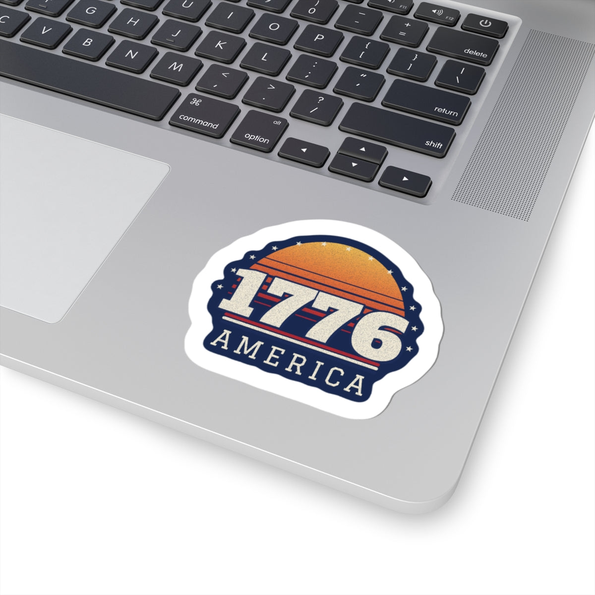 Retro 1776 Sunset Sticker