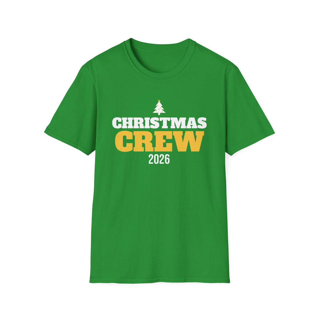Christmas Crew 2026 Family Matching T-Shirt Holiday Group Photo Tee – Gifted Porch
