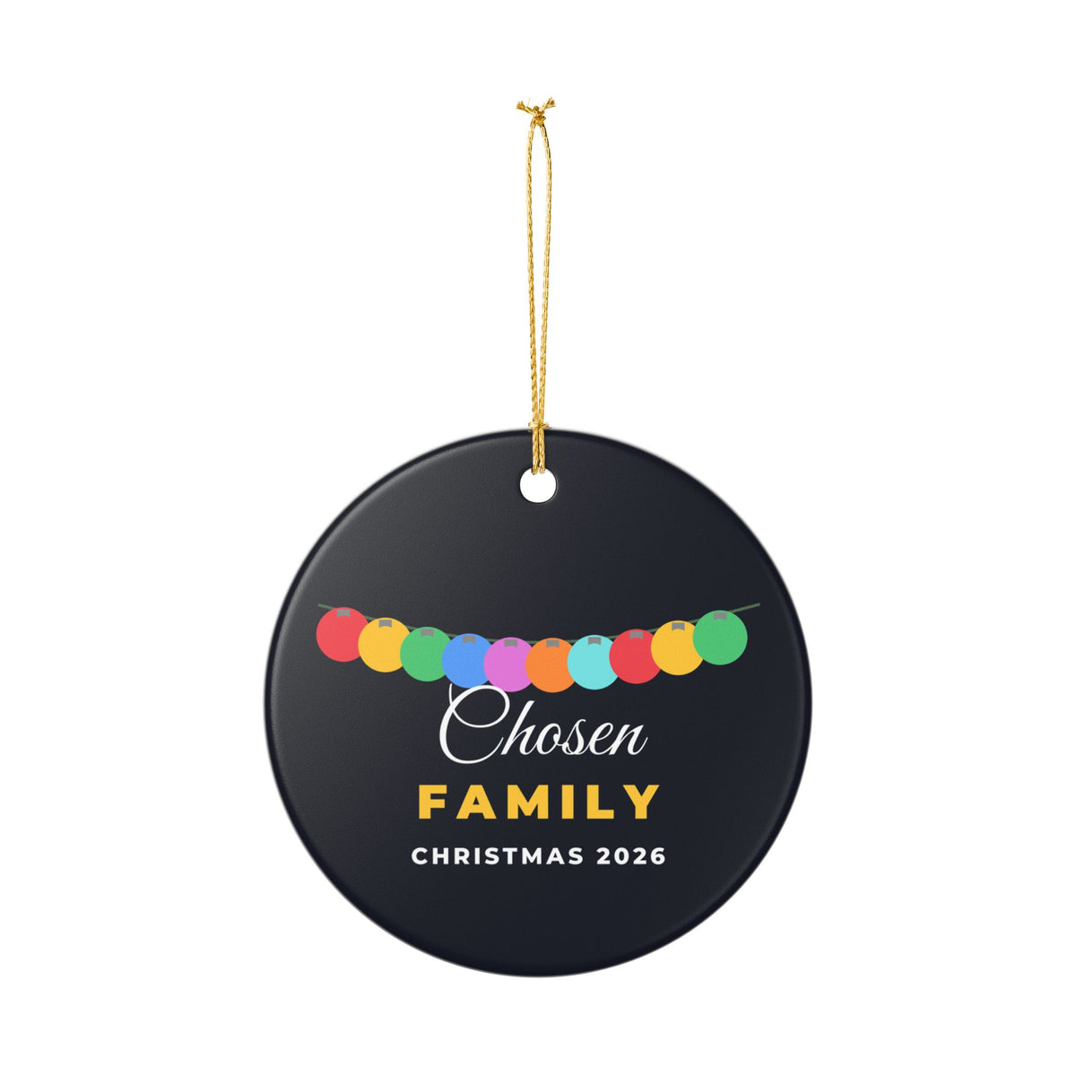 Chosen Family Christmas 2026 Ornament – Gifted Porch, view 4