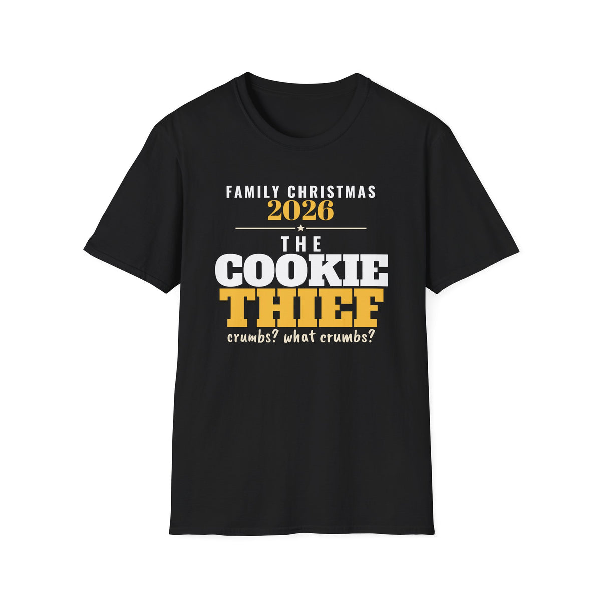 The Cookie Thief Family Christmas 2026 Matching T-Shirt – Gifted Porch, view 2