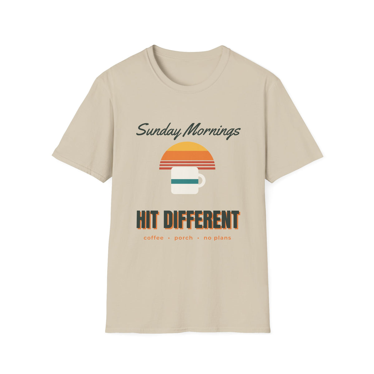 Sunday Mornings Hit Different Tee