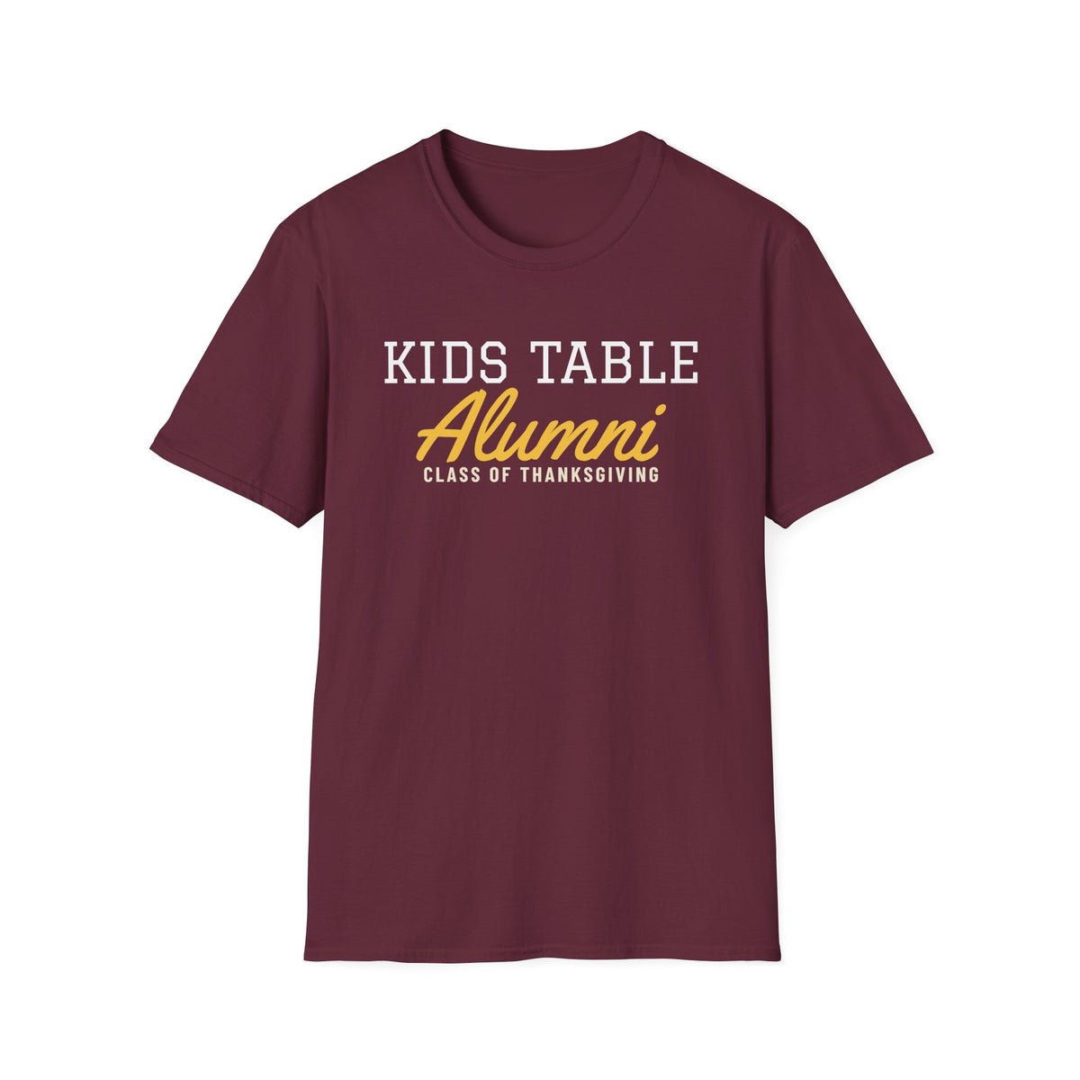 Kids Table Alumni Funny Thanksgiving T-Shirt – Gifted Porch, view 5