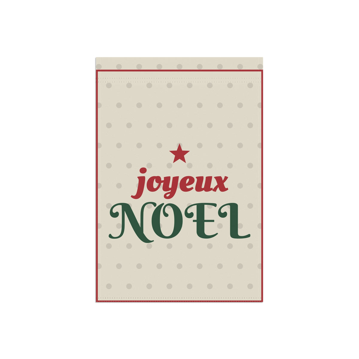 Joyeux Noel Garden Flag