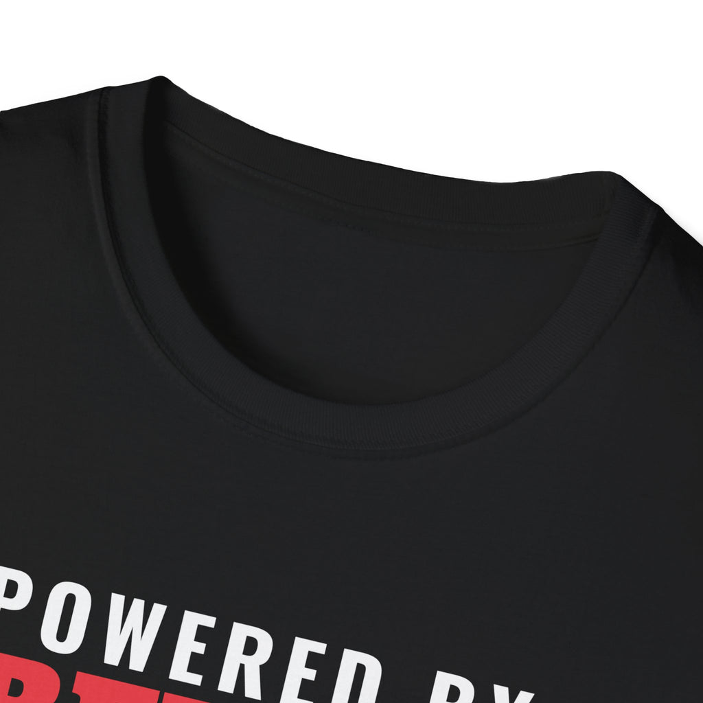 Powered By Freedom And Hot Dogs Funny 4th Of July T-Shirt – Gifted Porch, view 7