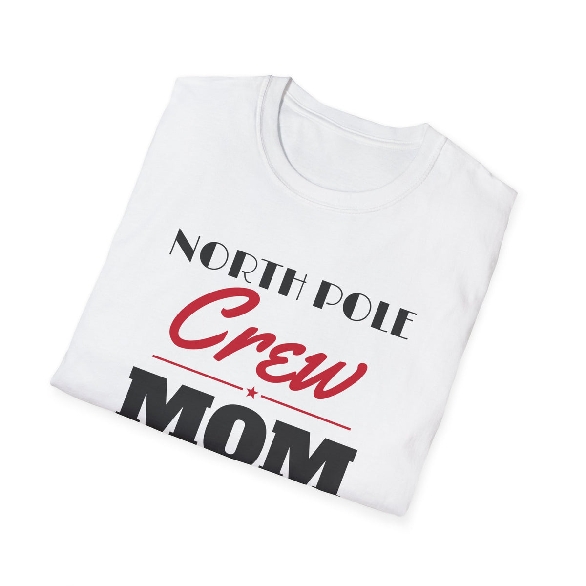 North Pole Crew 2026 Mom Matching Family Christmas T-Shirt – Gifted Porch, view 7