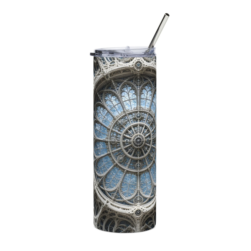 Bone Rose Window 20oz Tumbler