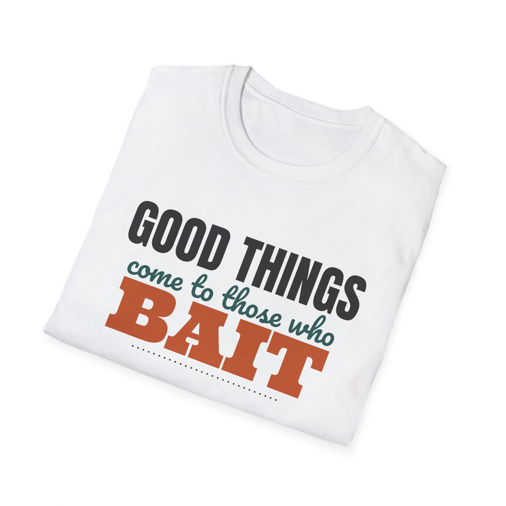 Good Things Come To Those Who Bait Funny Fishing Pun T-Shirt – Gifted Porch, view 5