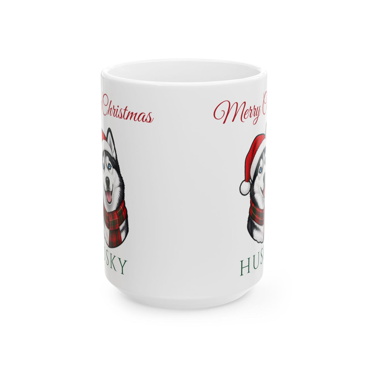Husky Dog Christmas Mug – Gifted Porch, view 3