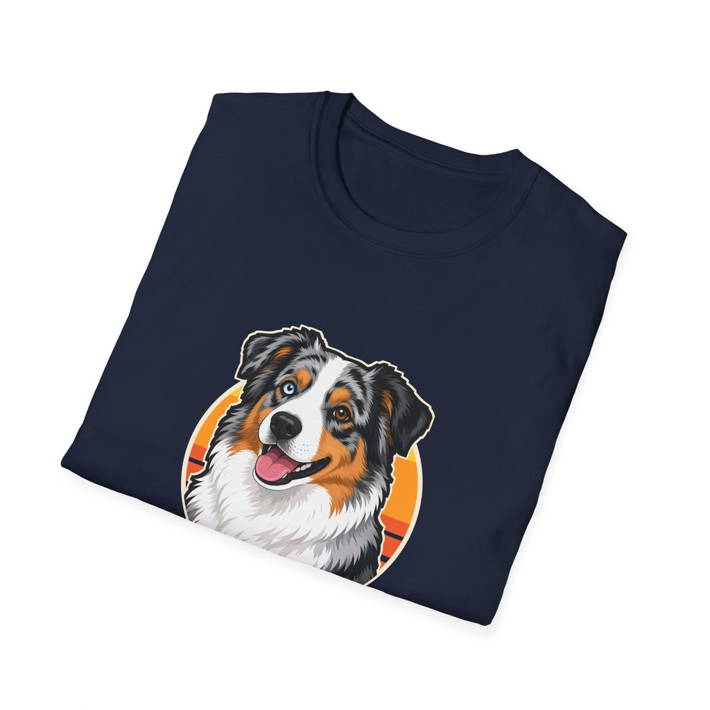 Australian Shepherd Dog Dad Shirt