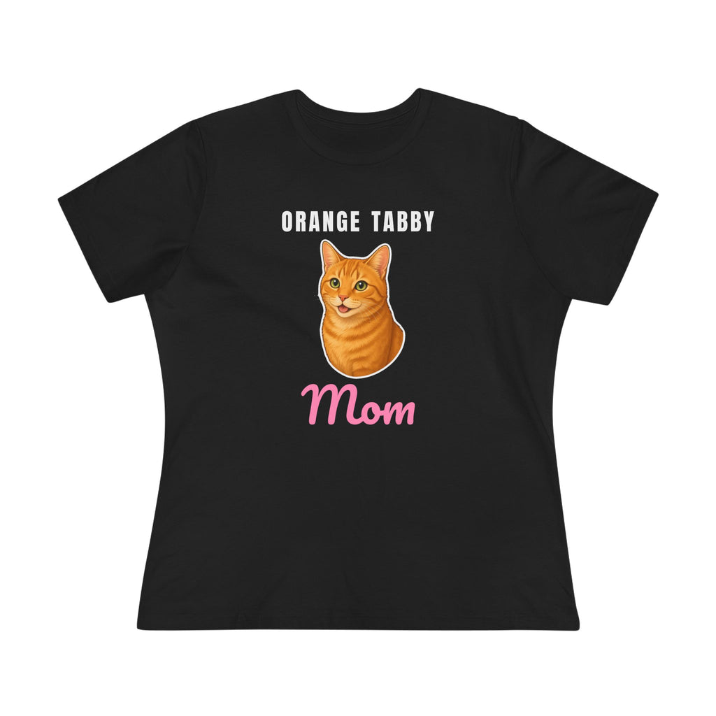 Orange Tabby Cat Mom Women's Tee
