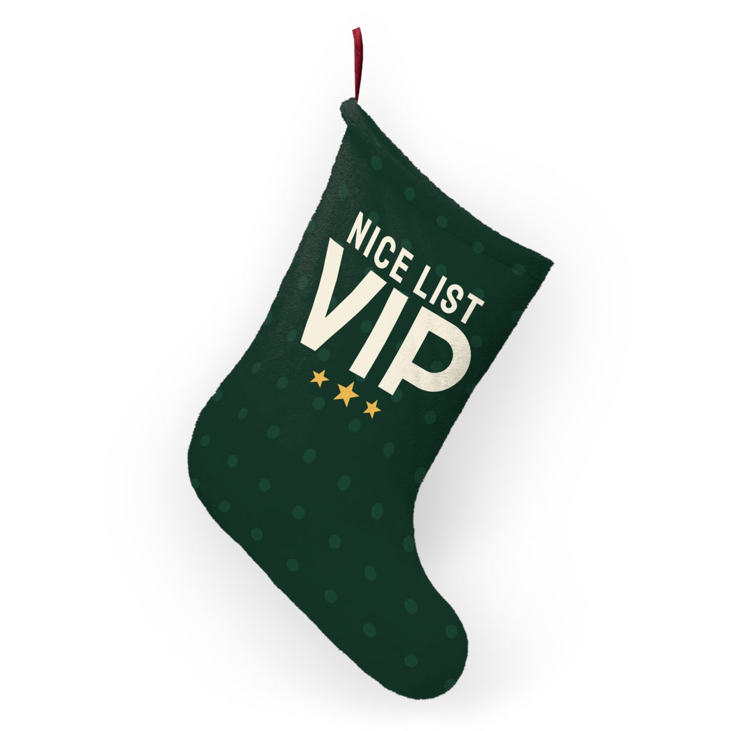 Nice List VIP Christmas Stocking