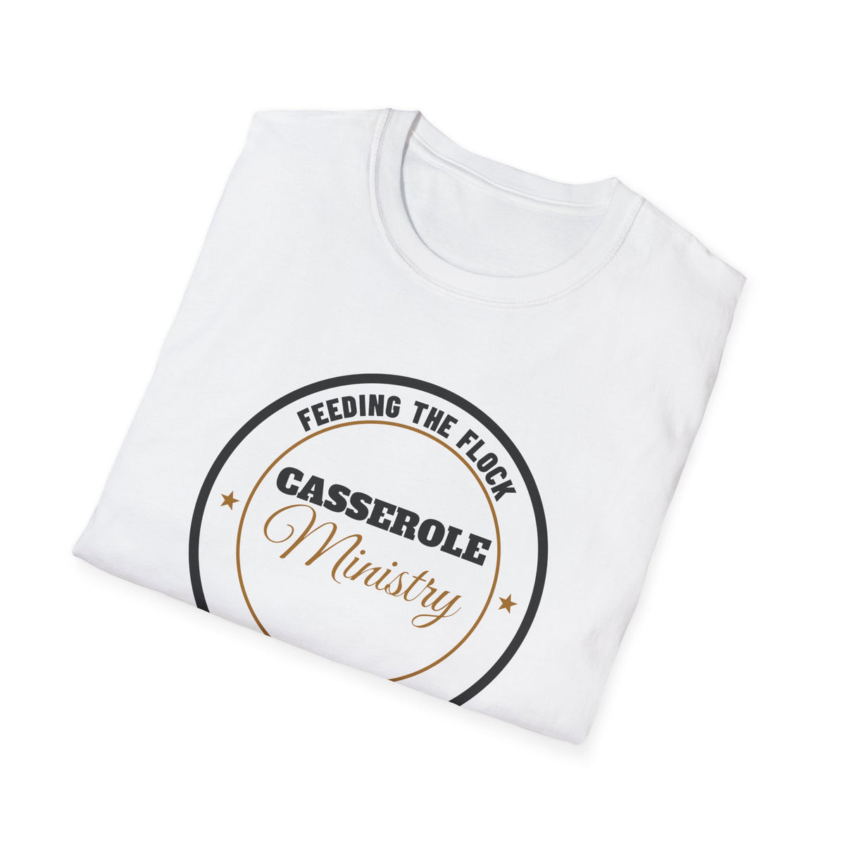Casserole Ministry Funny Church T-Shirt – Gifted Porch, view 5