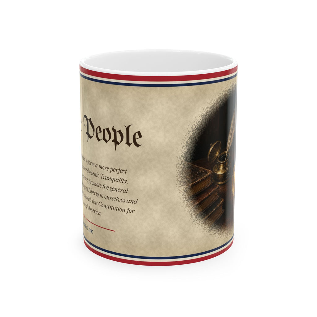 We the People Preamble Mug