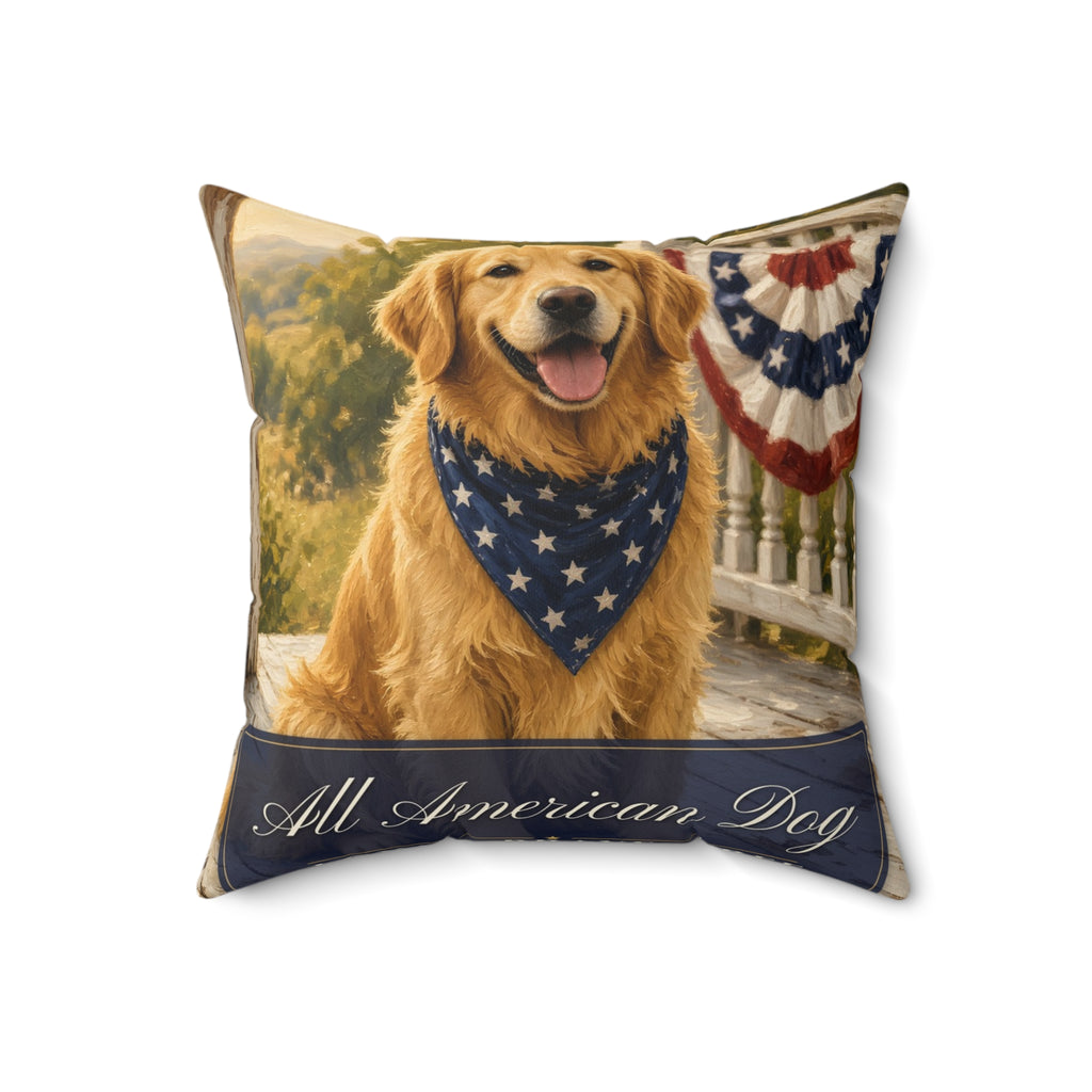 All American Dog Pillow