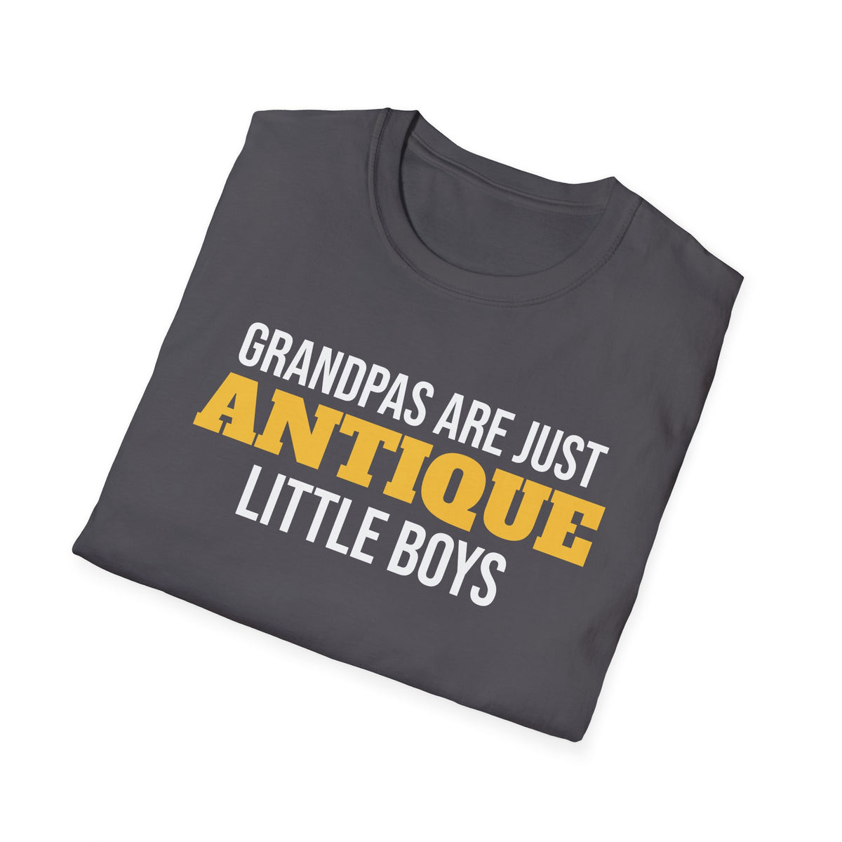 Grandpas Are Just Antique Little Boys Funny Grandpa T-Shirt Gift Tee – Gifted Porch
