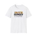 Faith Family And Sweet Tea Christian Country T-Shirt – Gifted Porch, view 1