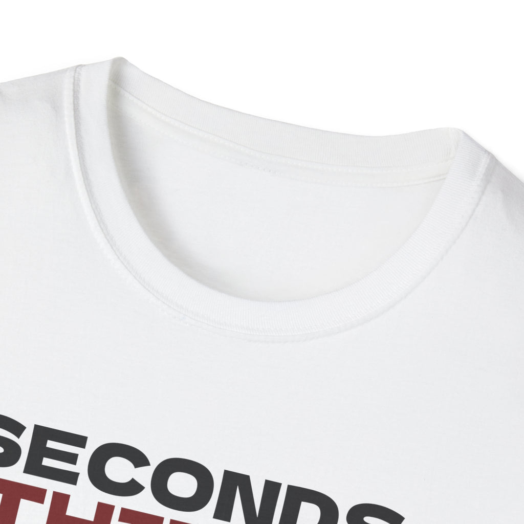 Seconds Thirds Elastic Waistband Funny Thanksgiving T-Shirt – Gifted Porch, view 8