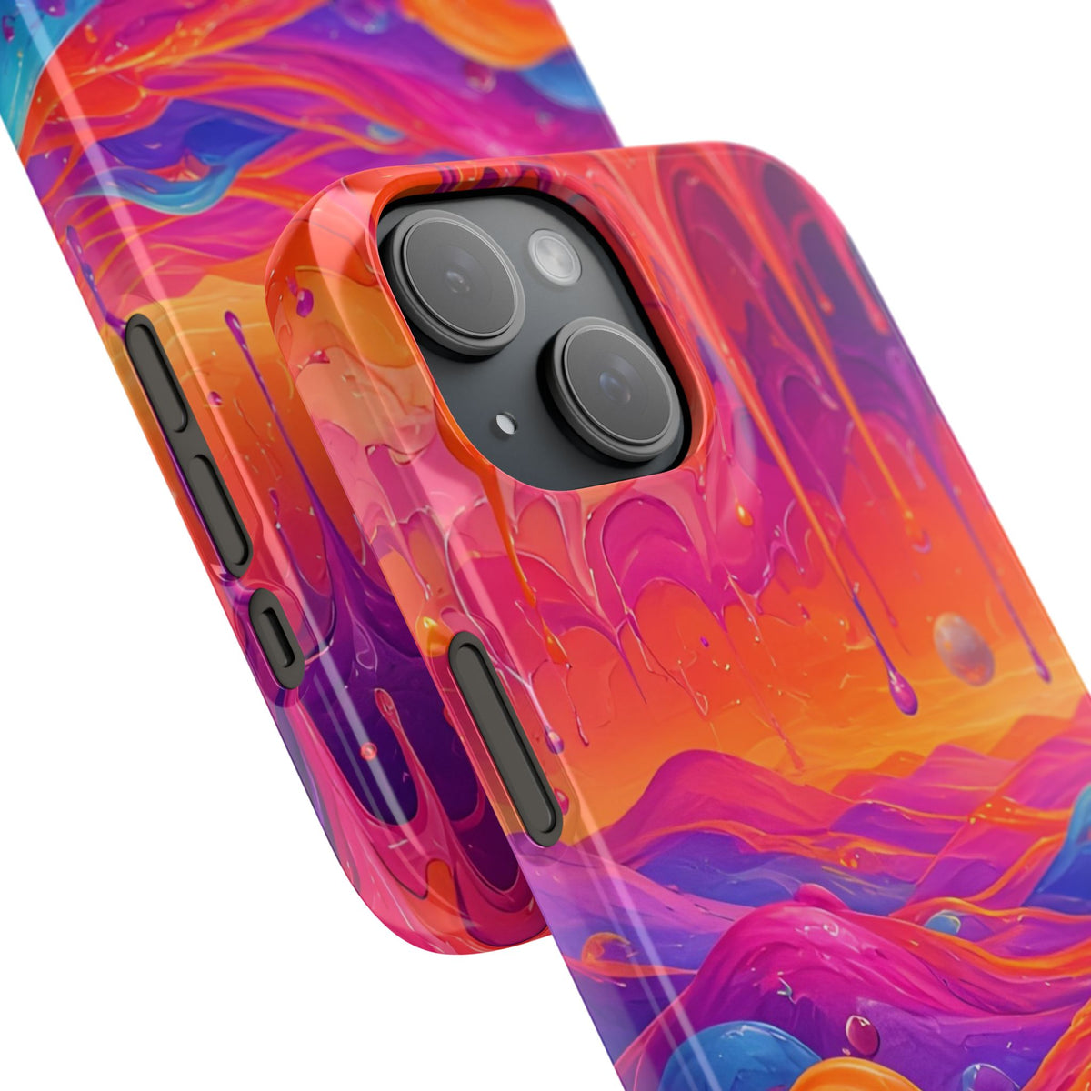 Melting Sunset Abstract Phone Case