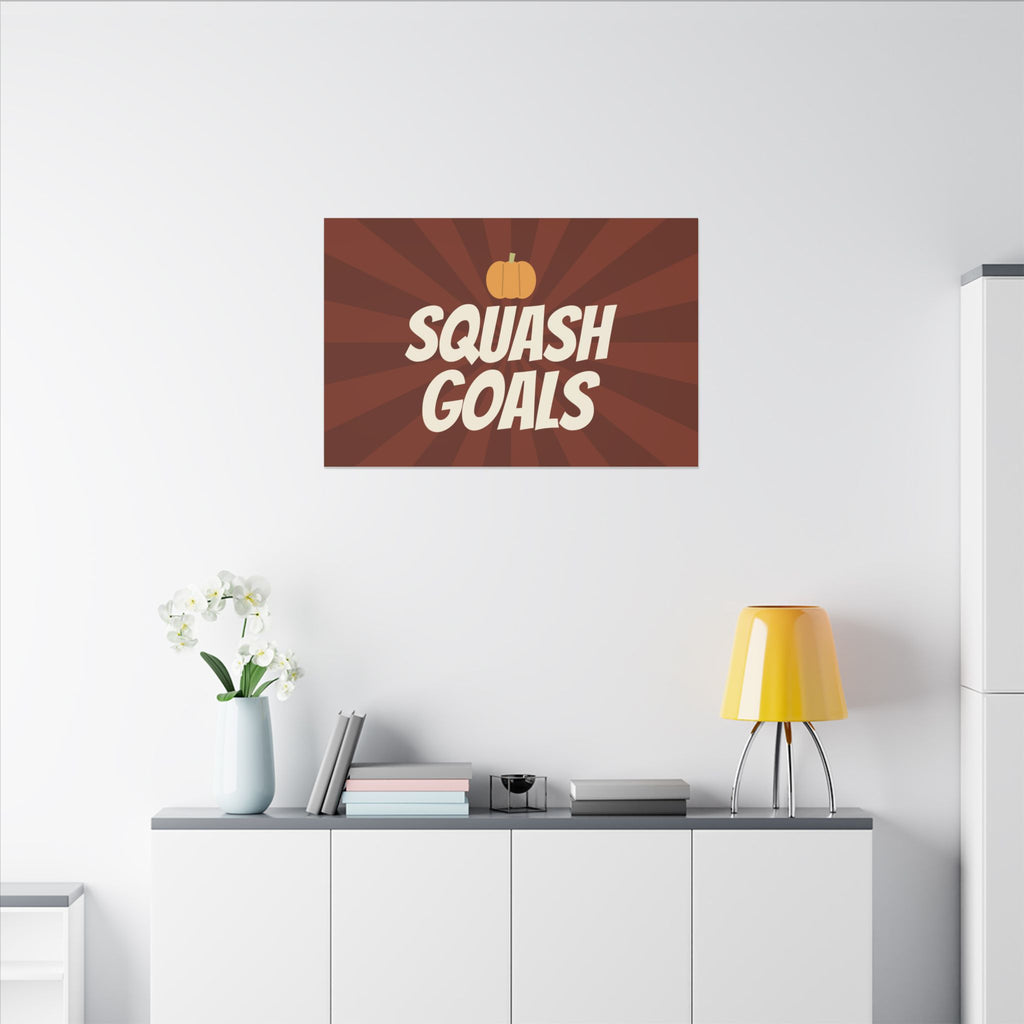 Squash Goals Canvas