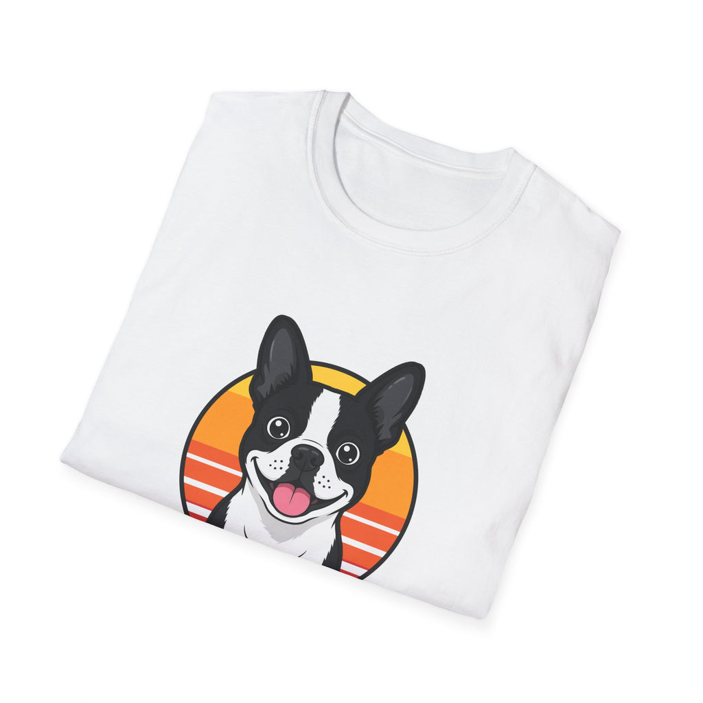 Boston Terrier Dog Dad Shirt