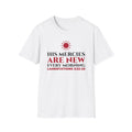 His Mercies Are New Every Morning Christian T-Shirt – Gifted Porch, view 1