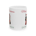Doberman Dog Christmas Mug