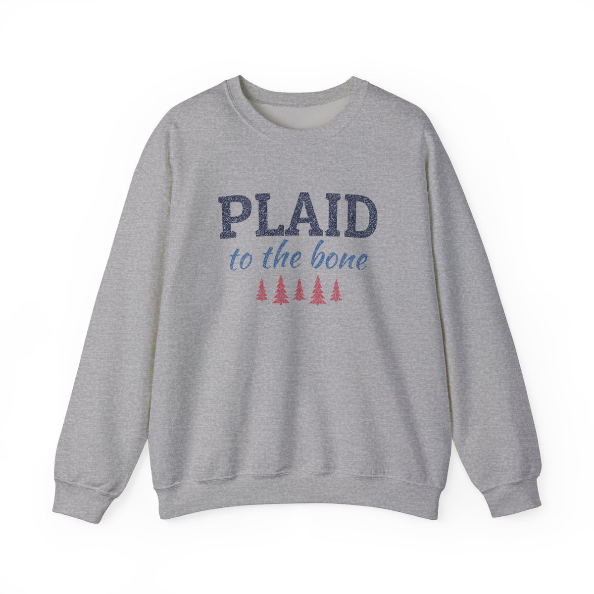 Plaid to the Bone Sweatshirt