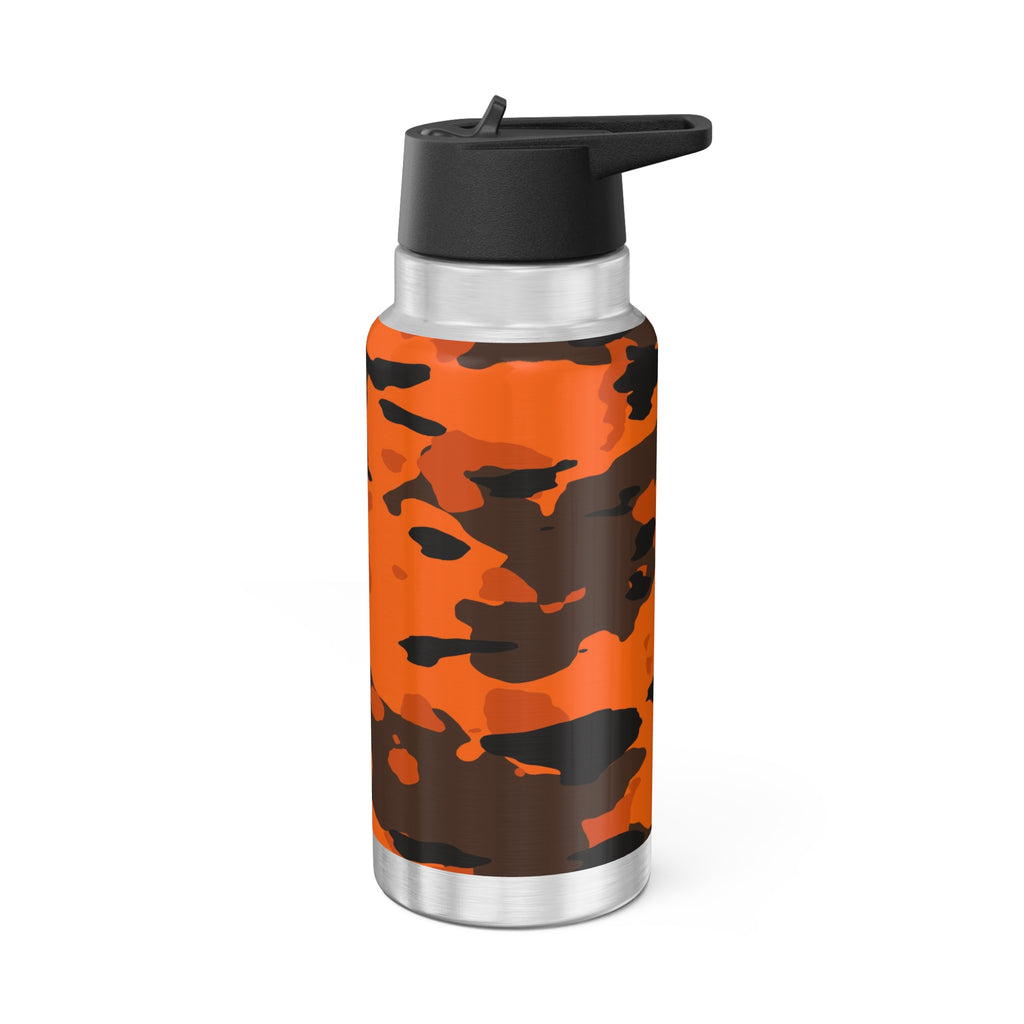 Blaze Orange Camo 32oz Tumbler