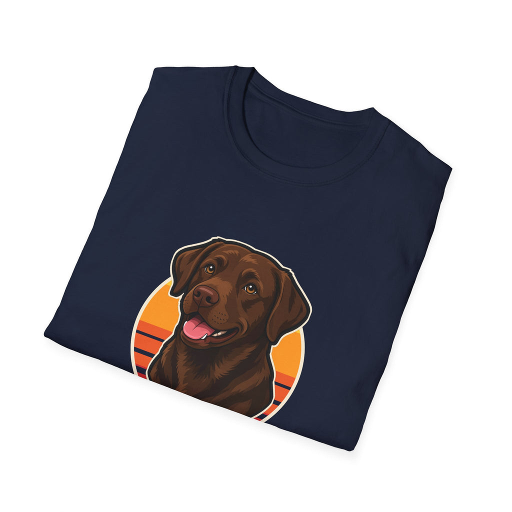 Chocolate Lab Dog Dad Shirt