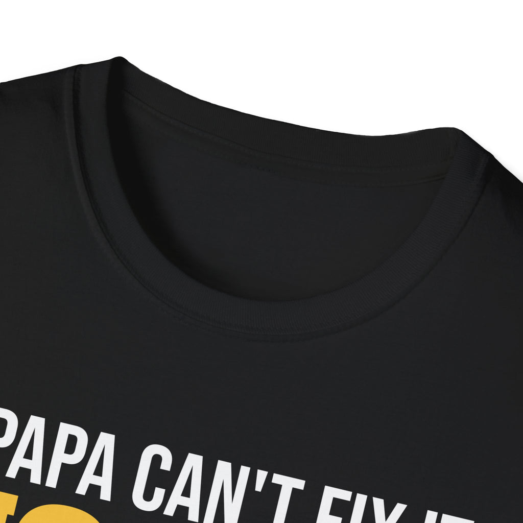 If Papa Can't Fix It No One Can T-Shirt Funny Grandpa Handyman Gift Tee – Gifted Porch