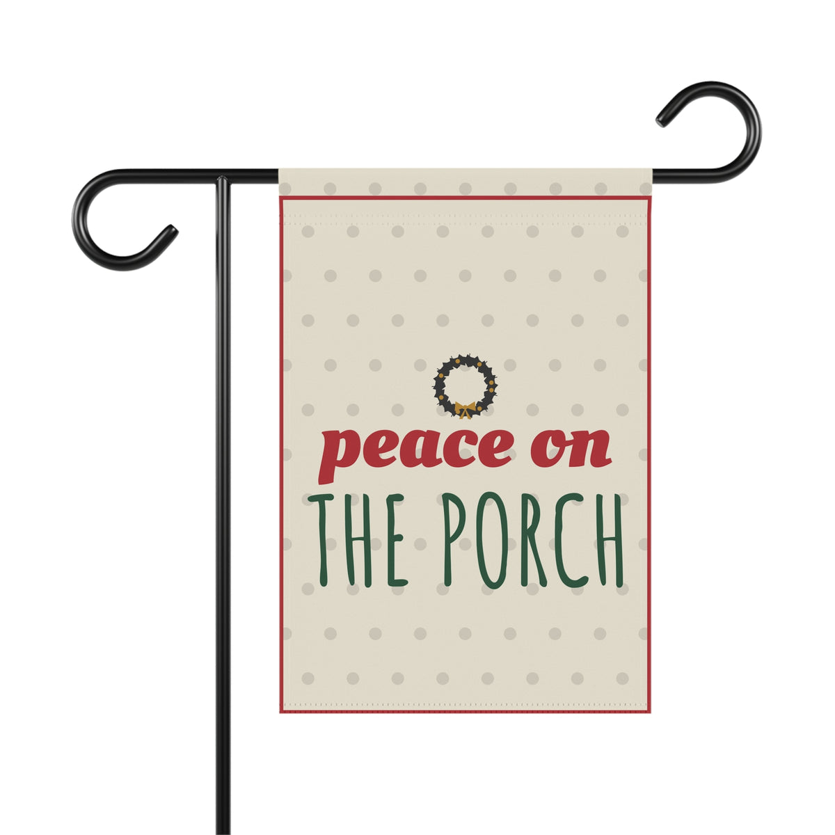 Peace on the Porch Garden Flag